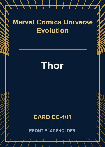 Thor front card image
