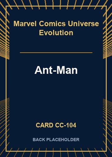 Ant-Man back card image