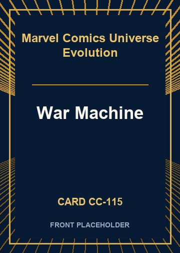 War Machine front card image