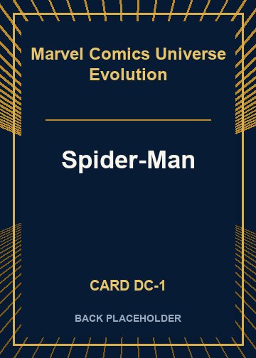 Spider-Man back card image