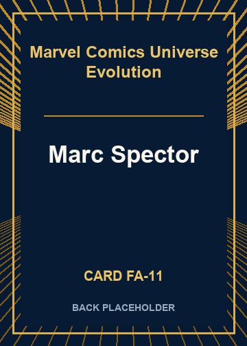 Marc Spector back card image