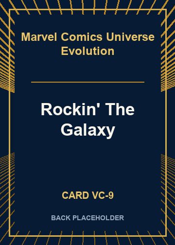 Rockin' The Galaxy back card image