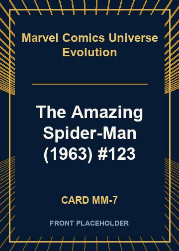 The Amazing Spider-Man (1963) #123 card thumbnail