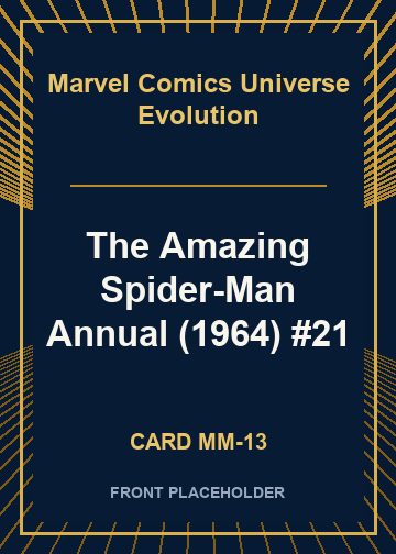 The Amazing Spider-Man Annual (1964) #21 card thumbnail