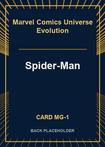Spider-Man back card image