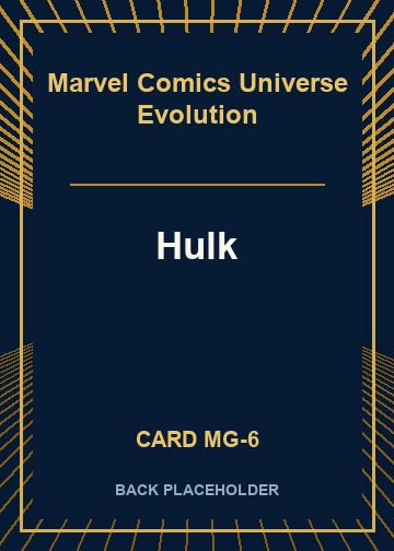Hulk back card image