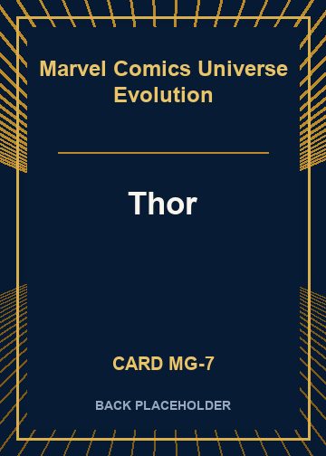 Thor back card image