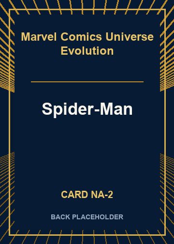 Spider-Man back card image