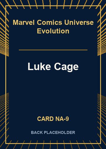 Luke Cage back card image