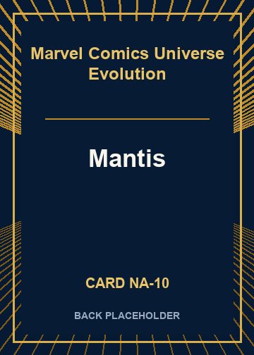 Mantis back card image