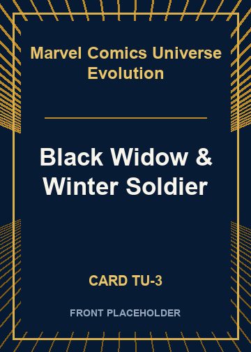 Black Widow & Winter Soldier card thumbnail