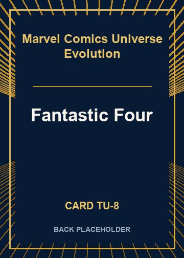 Fantastic Four back card image