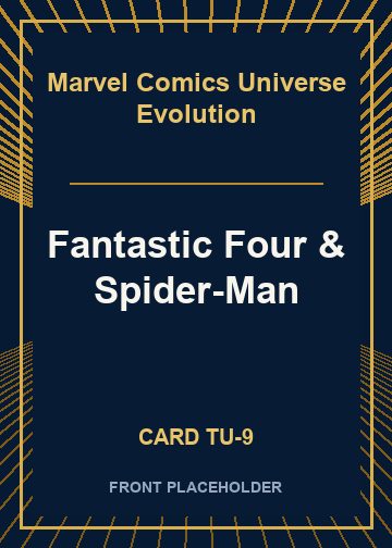 Fantastic Four & Spider-Man card thumbnail