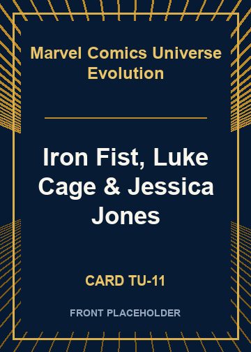 Iron Fist, Luke Cage & Jessica Jones card thumbnail