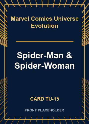 Spider-Man & Spider-Woman card thumbnail