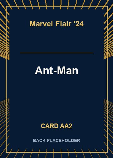 Ant-Man back card image