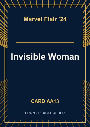 Invisible Woman card thumbnail