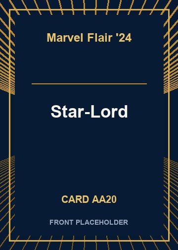 Star-Lord card thumbnail