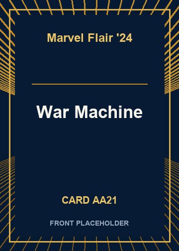 War Machine front card image