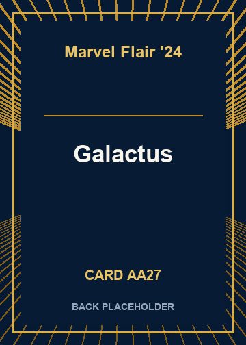 Galactus back card image