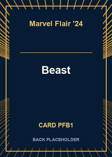 Beast back card image