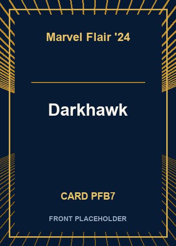 Darkhawk front card image