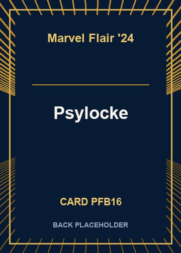 Psylocke back card image