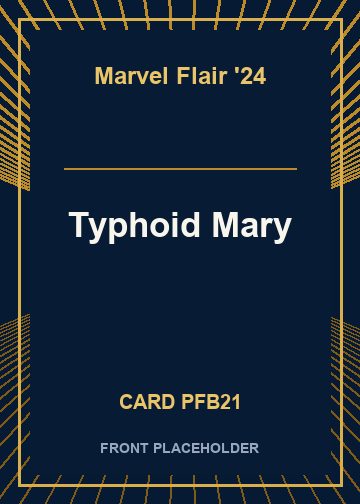 Typhoid Mary card thumbnail