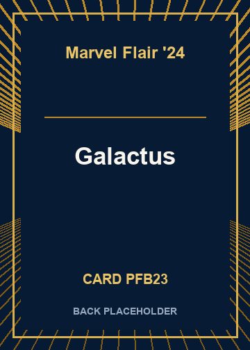 Galactus back card image