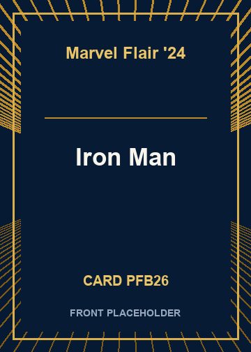 Iron Man card thumbnail