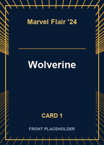 Wolverine front artwork