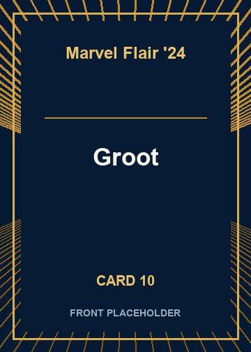 Groot front artwork