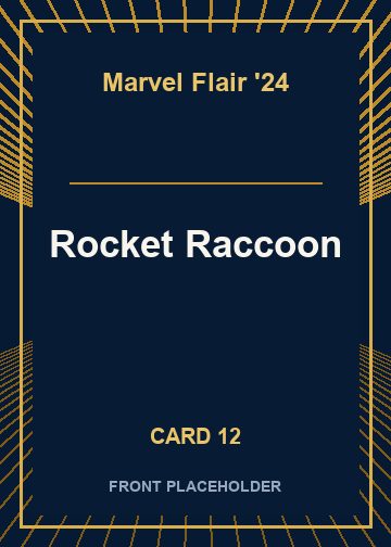 Rocket Raccoon front artwork