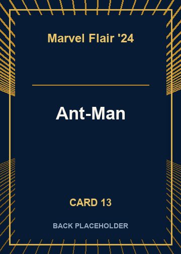 Ant-Man back artwork