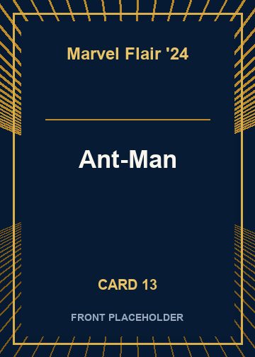 Ant-Man front artwork
