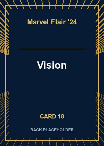 Vision back artwork