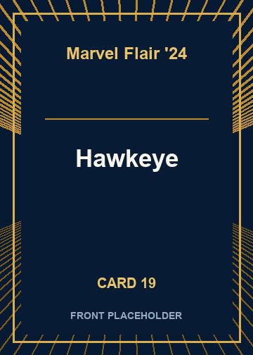 Hawkeye front artwork