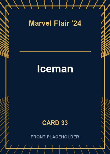 Iceman front artwork
