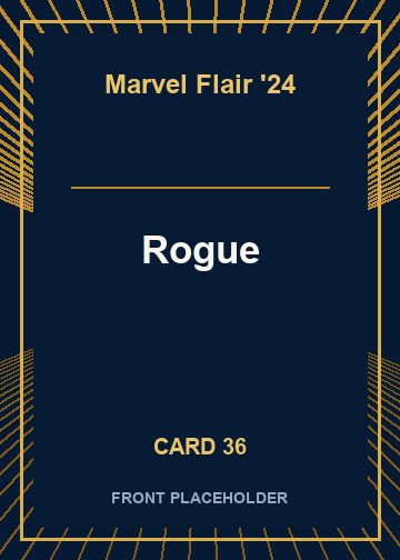 Rogue front artwork