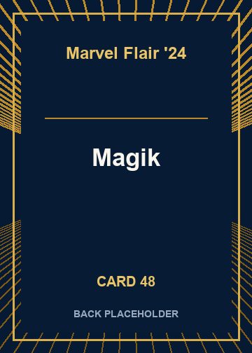 Magik back card image
