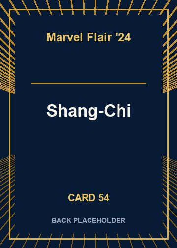 Shang-Chi back card image