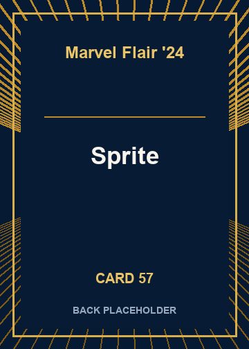 Sprite back card image