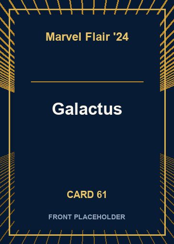 Galactus front card image