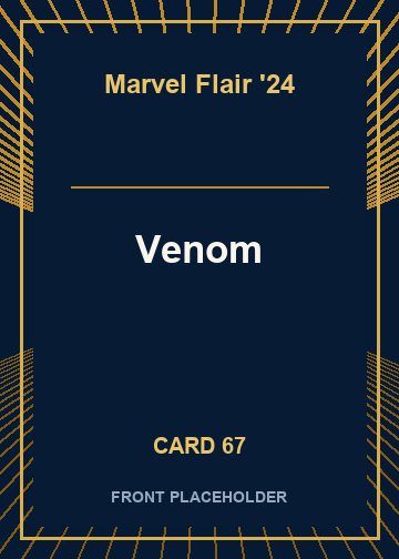 Venom front card image