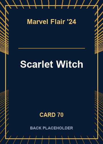 Scarlet Witch back card image