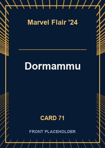 Dormammu card thumbnail