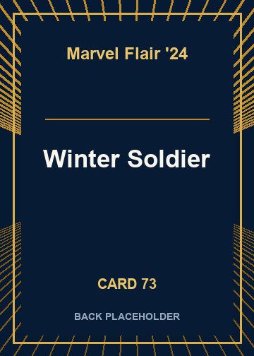 Winter Soldier back card image