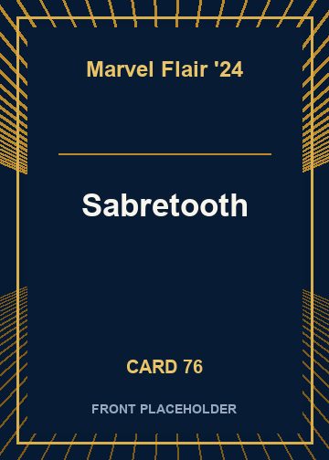 Sabretooth card thumbnail