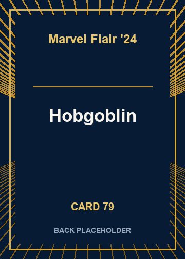 Hobgoblin back card image
