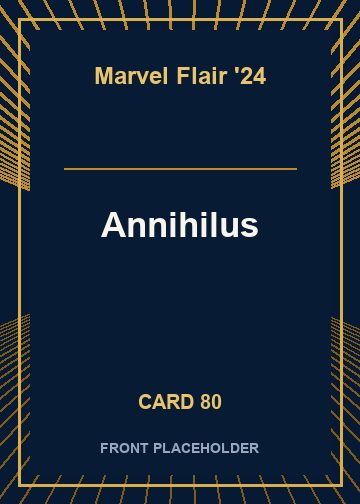 Annihilus front card image